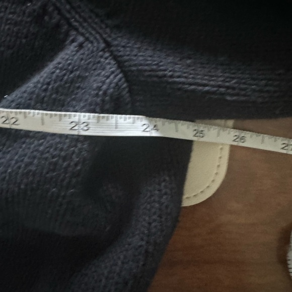 Ralph Lauren Black Cotton Knit Jacket Estimated XL - Picture 3 of 5